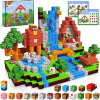 Magnetic Blocks-100PCS Magnetic Building Blocks Magnetic Tiles Stacking, Build-Magnet-World Set, STEM Montessori Sensory Toys...