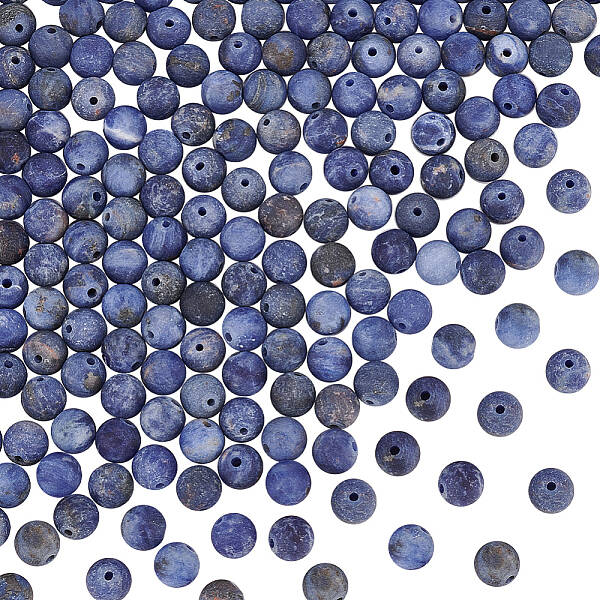 3 Strands Natural Sodalite Beads Strands