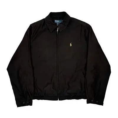 Polo By Ralph Lauren Harrington Jacket - Medium Black Polyester