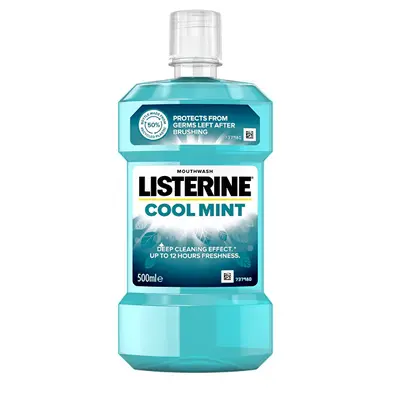 Listerine Collutorio Antiplacca Coolmint - Volume: 1000 Ml