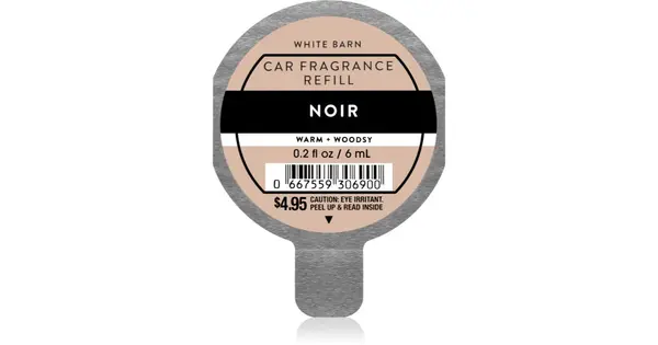Bath & Body Works Noir Car Air Freshener Refill 6 ml