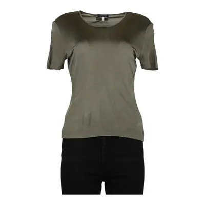 Krizia Top - Medium Khaki Viscose