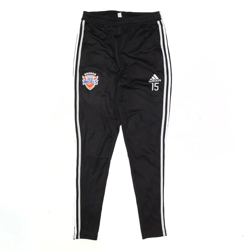 ADIDAS Red Angels Womens Fc Track Pants Black Skinny Womens M W26 L28