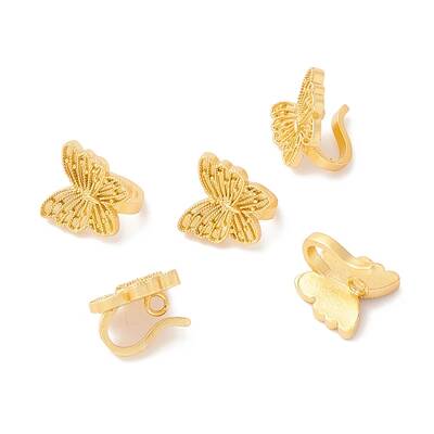 Rack Plating Brass S Hook Clasps