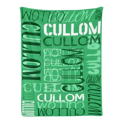 Personalized Name Medium Sea Green Blanket Souvenir - Aperturee