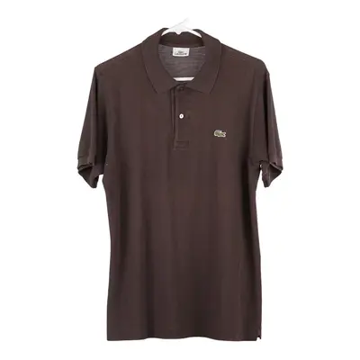 Lacoste Polo Shirt - Medium Brown Cotton
