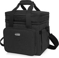 Duffel bag lunch box insulated double layer large duffel bag lunch & lunch box for both men and women waterproof expandable l...