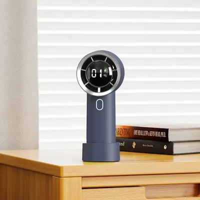 New High Speed Hand Held Fan Cooler Portable Air Conditioner Portable Fan Rechargeable Mini Air Conditioner | Color: High Spe...
