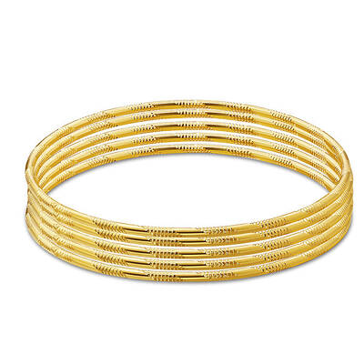 Brass Buddhist Bangle Sets