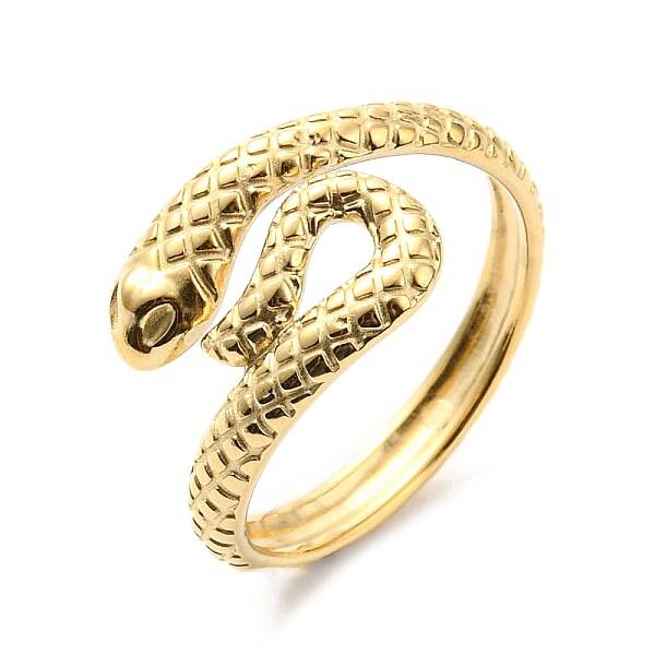304 Stainless Steel Open Cuff Ring for Women