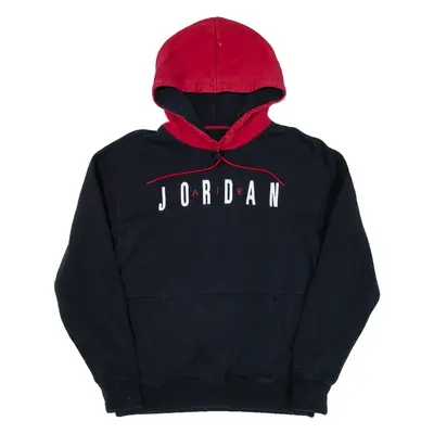 AIR JORDAN Mens Black Hoodie M