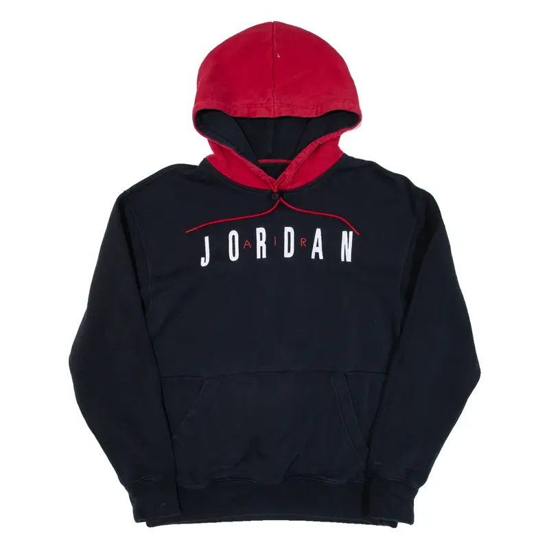 AIR JORDAN Mens Black Hoodie M