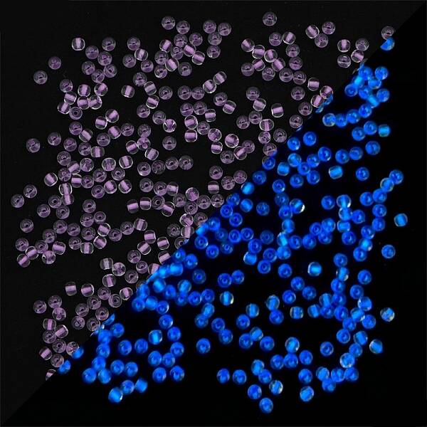8/0 Luminous Glass Seed Beads