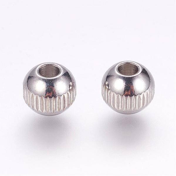 Tarnish Resistant 201 Stainless Steel Beads