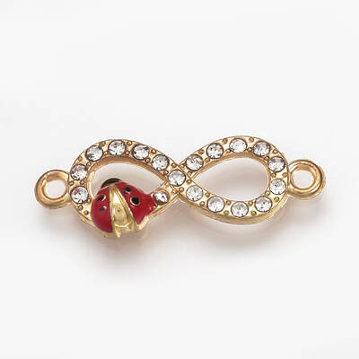 Alloy Rhinestone Links connectors