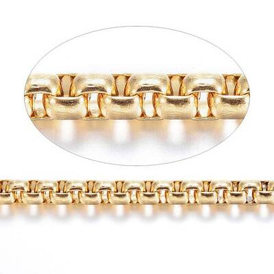 304 Stainless Steel Venetian Chains Box Chains