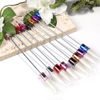 【P245】 5PCS Wax pens! Point drill through ballpoint pen
