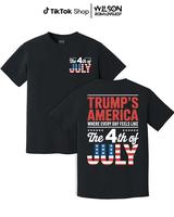 Trump's America Where Every Day Feels Like The 4th Of July Shirt For Men - For Women, Suppoter Sweatshirt, 4th Of July Gift H...
