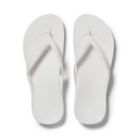 Comfy Arch Support Flip Flops - Comfortable, Supportive, Everyday, Orthopedic, Summer, Women's, Men's, 2025 - White - Archies...