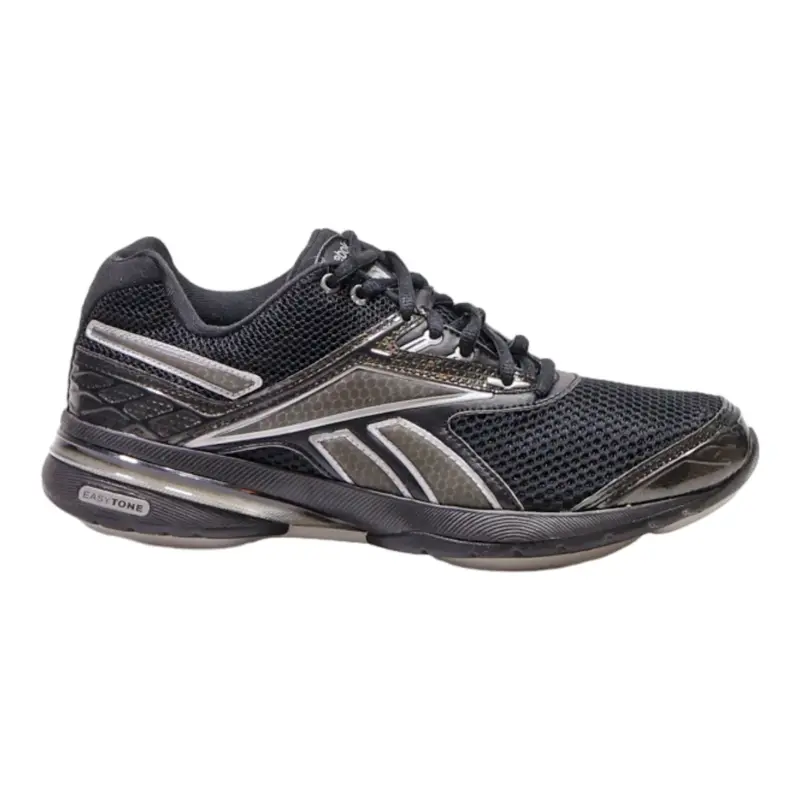 REEBOK Sneaker Trainers Black Synthetic Womens UK 4.5