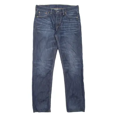 LEVI'S 511 Jeans Mens Blue Slim Straight Stone Wash W30 L30