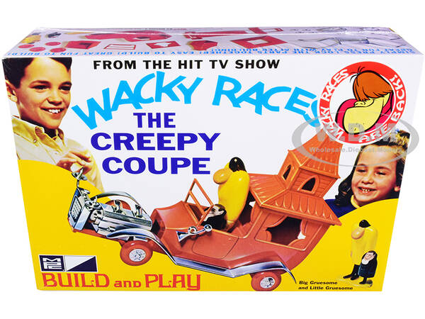 Skill 2 Snap Model Kit The Creepy Coupe with Big Gruesome and Little Gruesome Figurines \