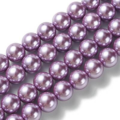 Eco-Friendly Glass Pearl Beads Strands