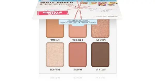 theBalm Male Order® Domestic Male Eyeshadow Palette 13.2g