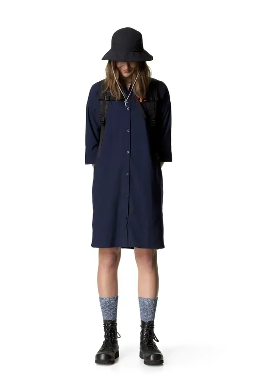 W's Route Shirt Dress | Color: Pink | Size: M