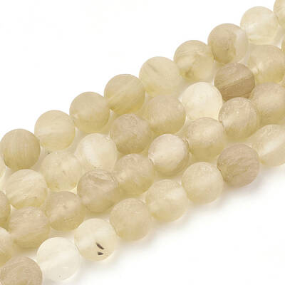 Watermelon Stone Glass Beads Strands