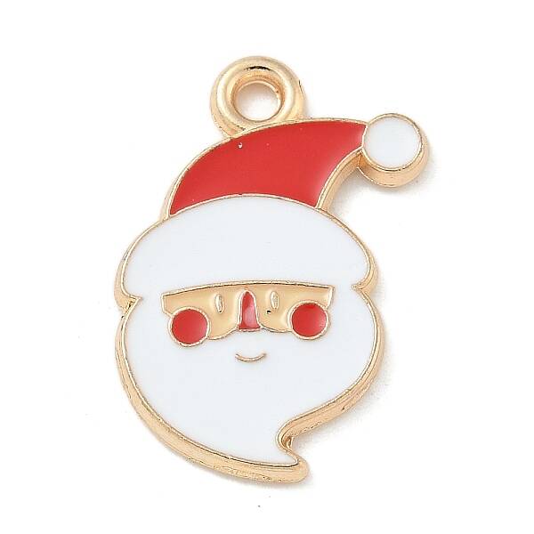 Christmas Alloy Enamel Pendants