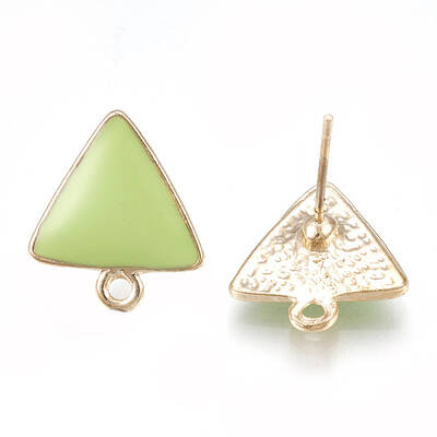 Alloy Enamel Stud Earring Findings