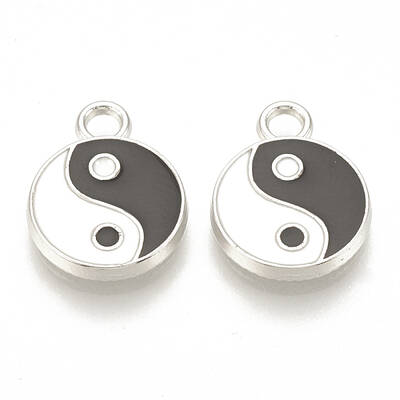 Feng Shui Alloy Enamel Pendants