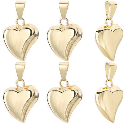 8Pcs Rack Plating Brass Pendants