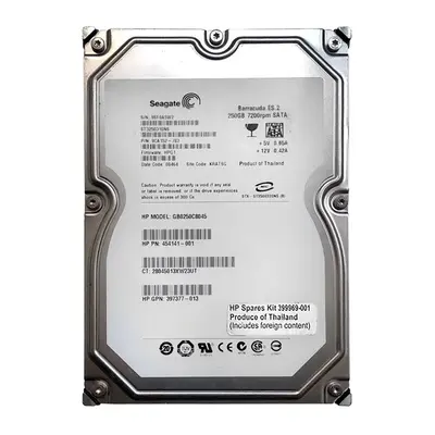 454141-001 HP 250GB 1.5Gb/s SATA 7200 3.5-inch Hard Drive