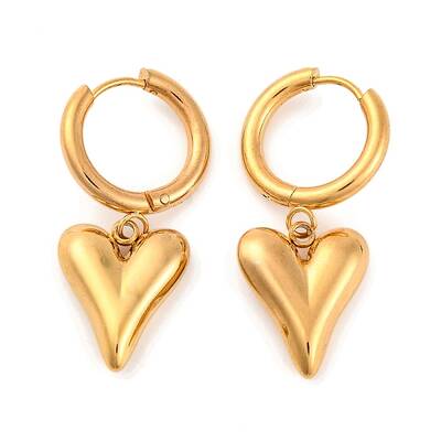 304 Stainless Steel Hoop Earrings for Women