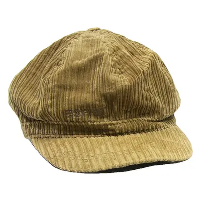 ESPRIT Womens Beret Beige Corduroy S