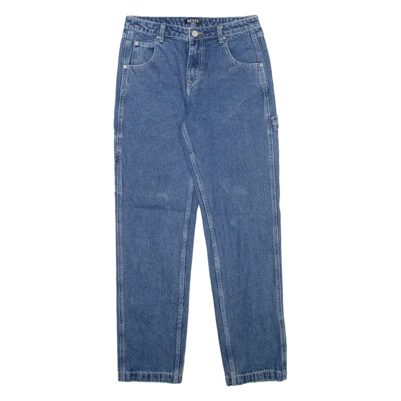 RESET Carpenter Womens Jeans Blue Regular Tapered W28 L29
