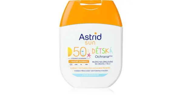 Astrid Face and body lotion for children for tanning SPF 50 Solar 60 ml