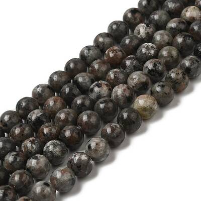 Natural Fluorescent Syenite Rock(Glow under UV Light) Beads Strands