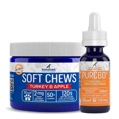CBD Oil and Treats Bundle for Small Dogs