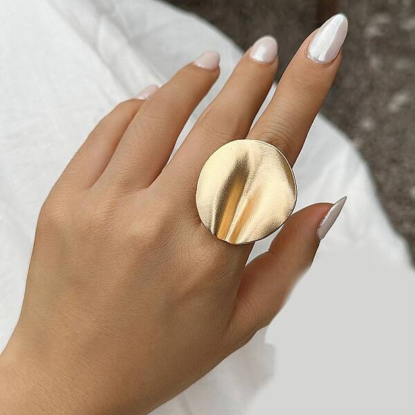 Alloy Adjustable Rings for Women