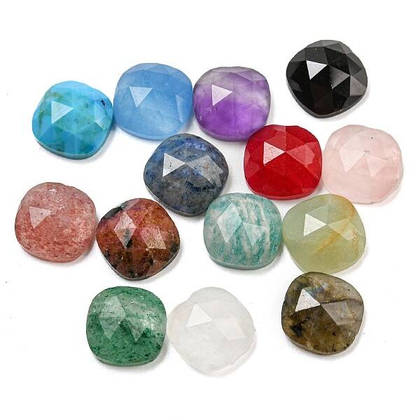 Natural Mixed Gemstone Cabochons