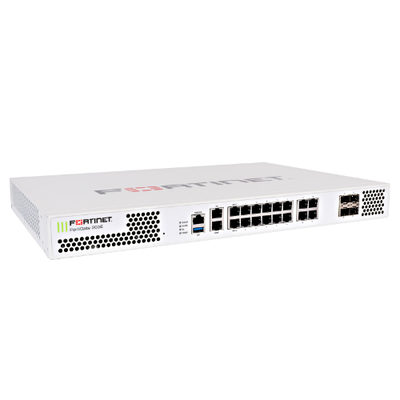 Fortinet FG-200E-BDL-871-60 | FortiGate 200E 18 x Ports GE RJ-45 + 2 x Ports WAN + 14 x Ports GE RJ-45 Switch + 4 x Ports SFP...