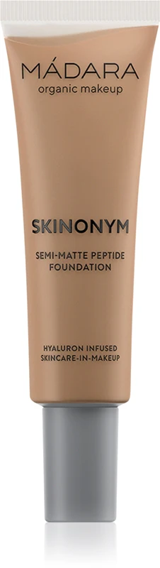 MÁDARA Skinonym Semi-Matte Peptide long-lasting foundation with peptides color #65 Warm Tan 30 ml