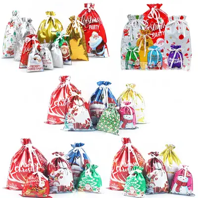 Gift Bag, 1 Set Cute Gift Wrapping Bag with Drawstring, Gift Packaging Supplies for Party, Festive & Party Supplies, Valenti...