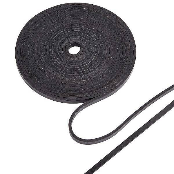 Flat Cowhide Leather Cord