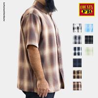 FB COUNTY Men's Checker Short Sleeve Shirts FBCOUNTY Casual Plaid Shirt Button Up with a Pocket Hip Hop Veterano Shirt Chican...