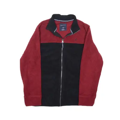 NAUTICA 14-16 years Jacket Red Fleece Boys L