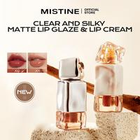 MISTINE Thai Milk Coffee Color-locking Lip gloss Nourishing Lip Glaze Glossy Matte Non-stick Cup Lasting Moisture Lightweight...